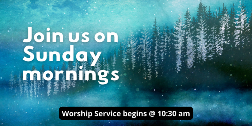 Join us Sunday mornings (2)