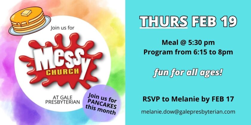 Save the date - Messy Church
