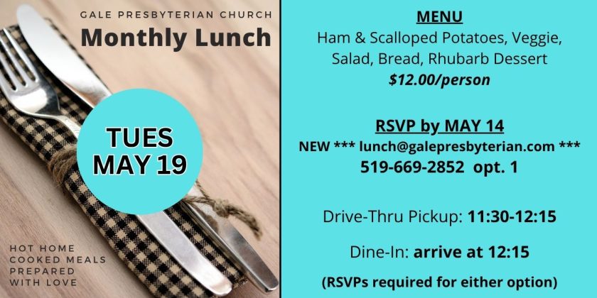 Tuesday Lunch - website