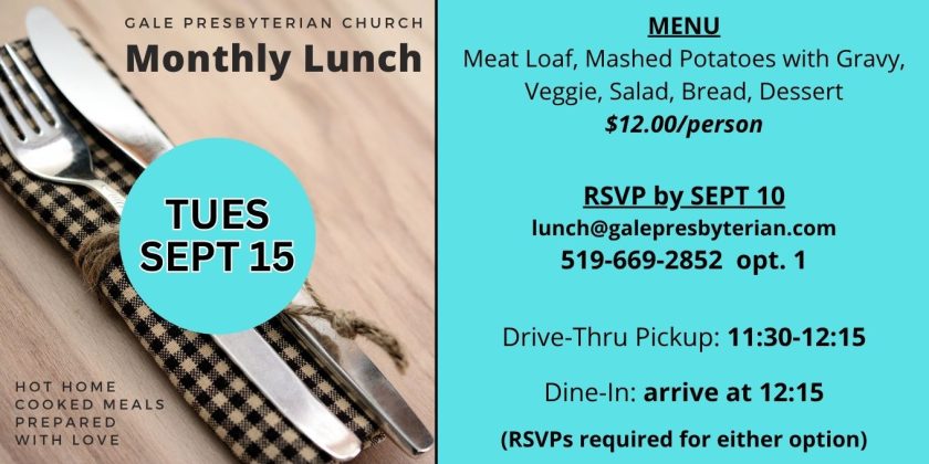Tuesday Lunch - website